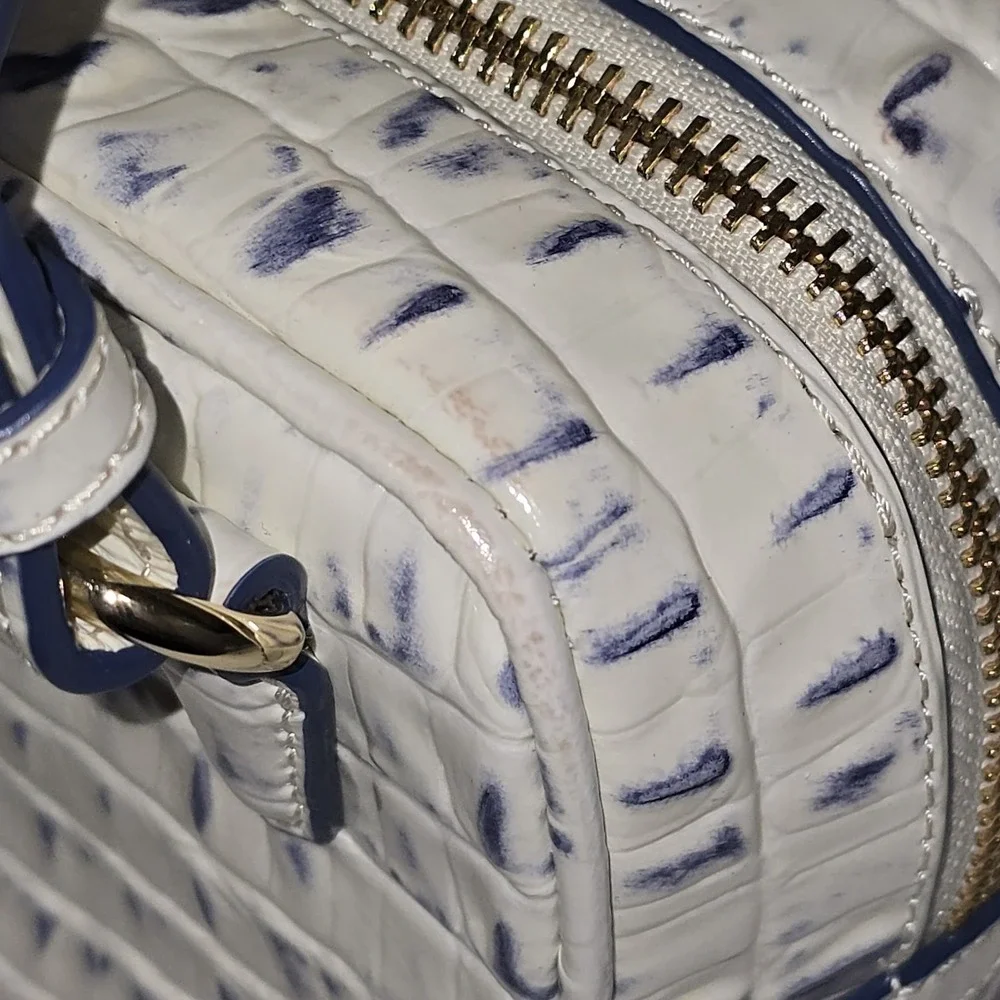 Brahmin Demi Crossbody Bag Marina La Scala Croc Embossed Leather Dillard's Exclu